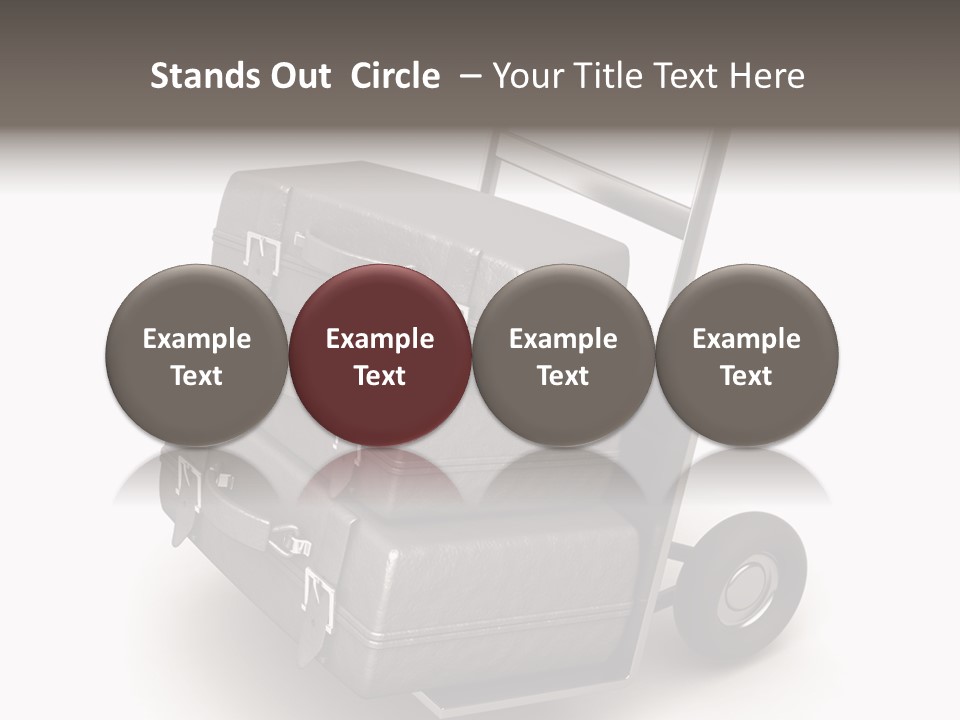 Case Vehicle Transit PowerPoint Template