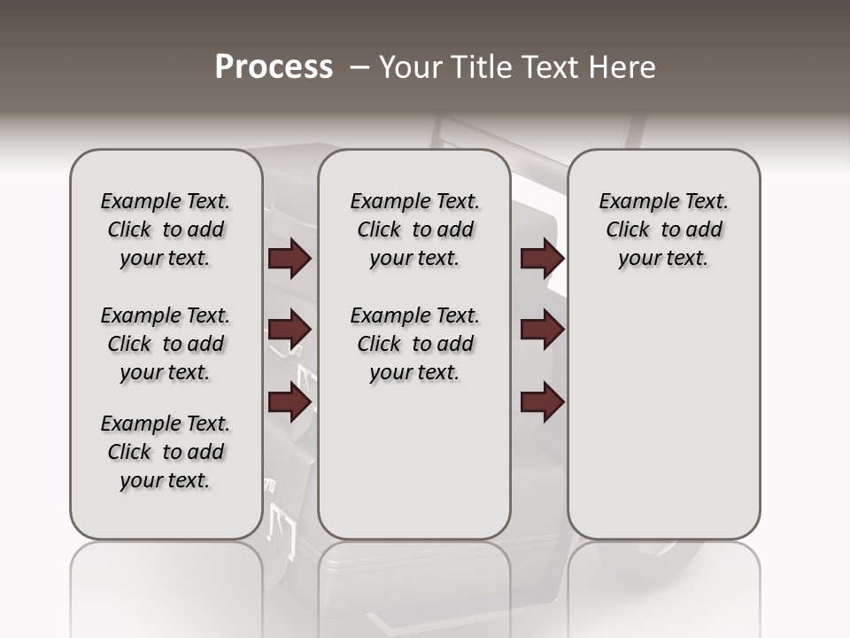 Case Vehicle Transit PowerPoint Template