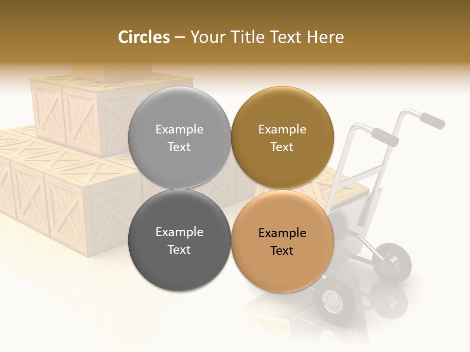 Blue Tour Bus Bus PowerPoint Template