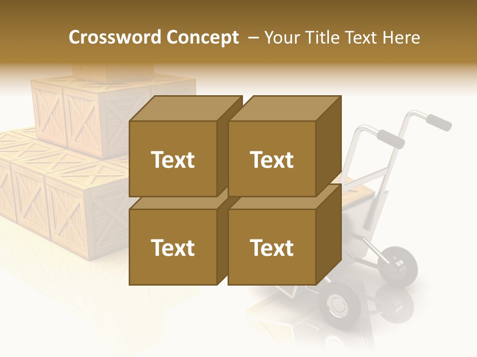 Blue Tour Bus Bus PowerPoint Template