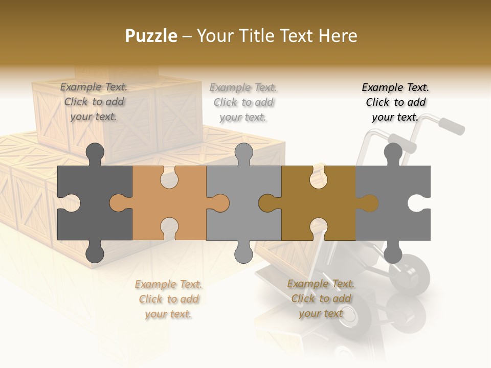 Blue Tour Bus Bus PowerPoint Template