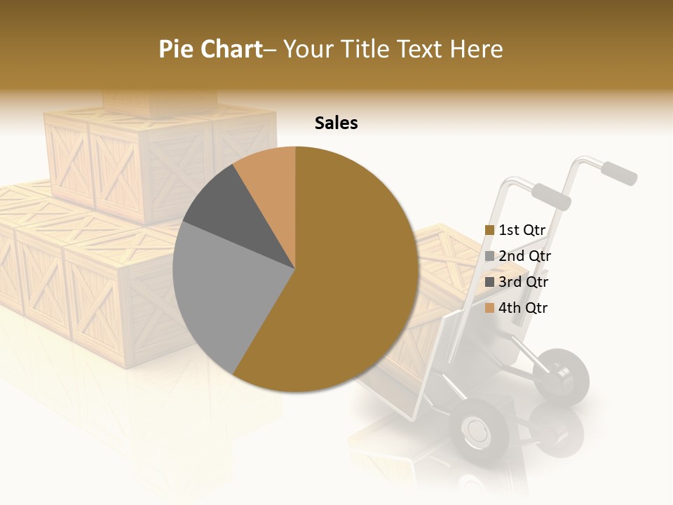 Blue Tour Bus Bus PowerPoint Template