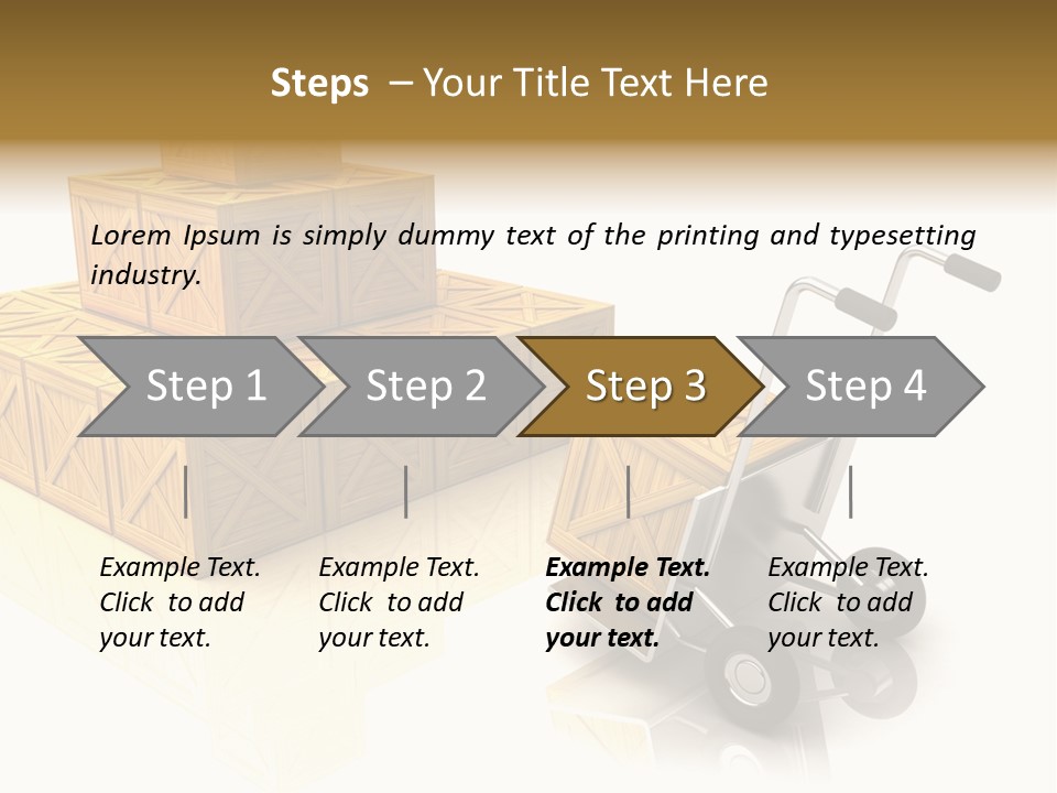 Blue Tour Bus Bus PowerPoint Template