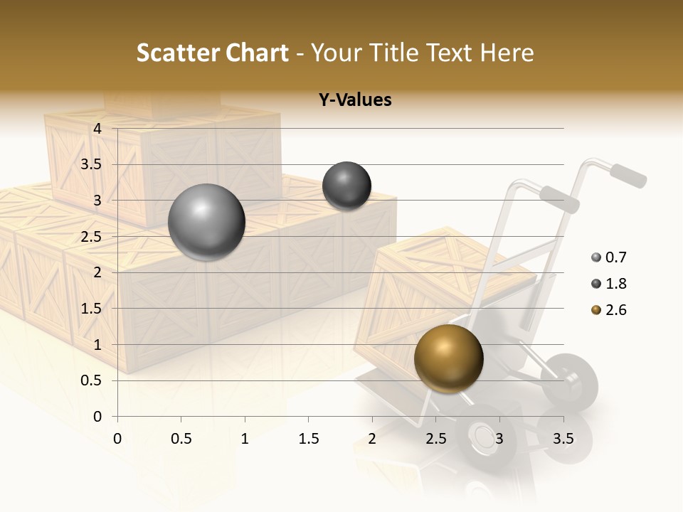 Blue Tour Bus Bus PowerPoint Template