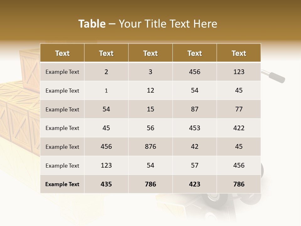 Blue Tour Bus Bus PowerPoint Template