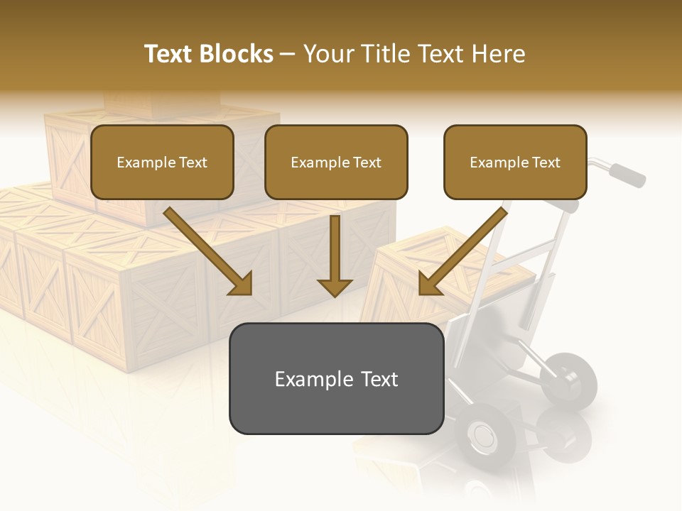 Blue Tour Bus Bus PowerPoint Template