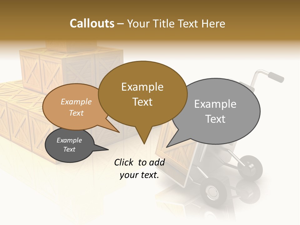 Blue Tour Bus Bus PowerPoint Template