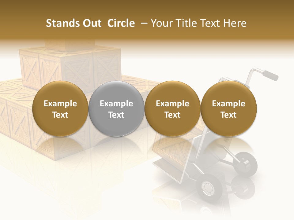 Blue Tour Bus Bus PowerPoint Template