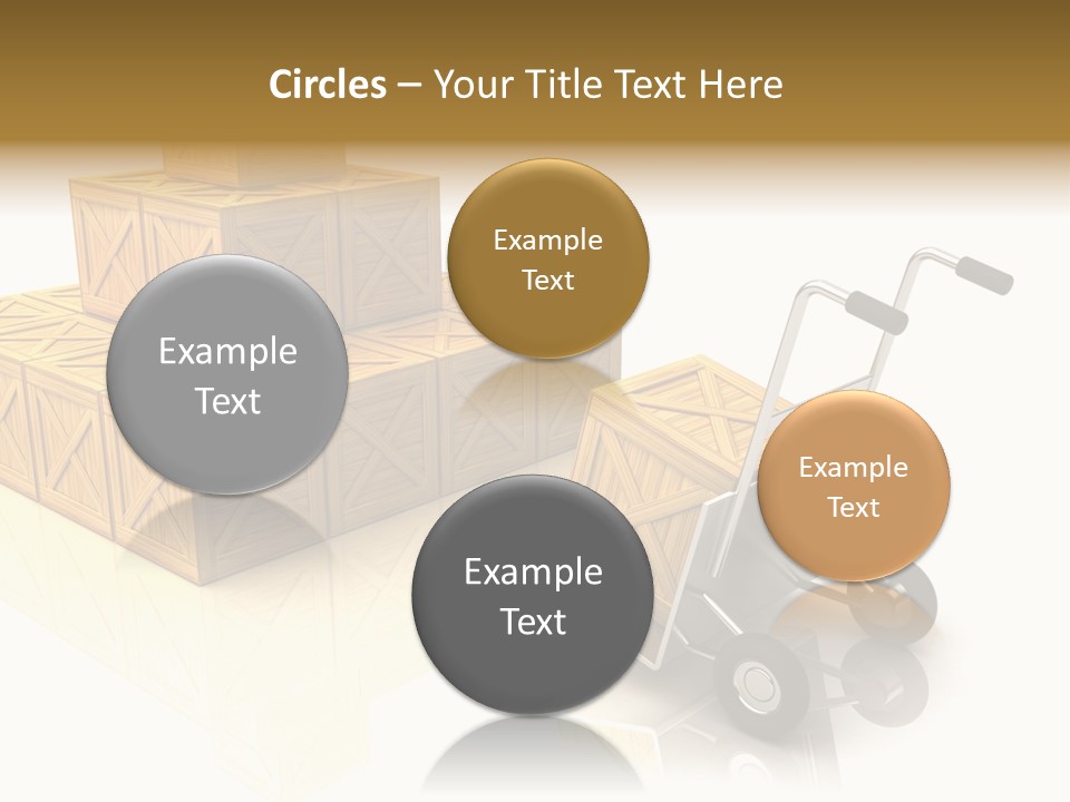 Blue Tour Bus Bus PowerPoint Template