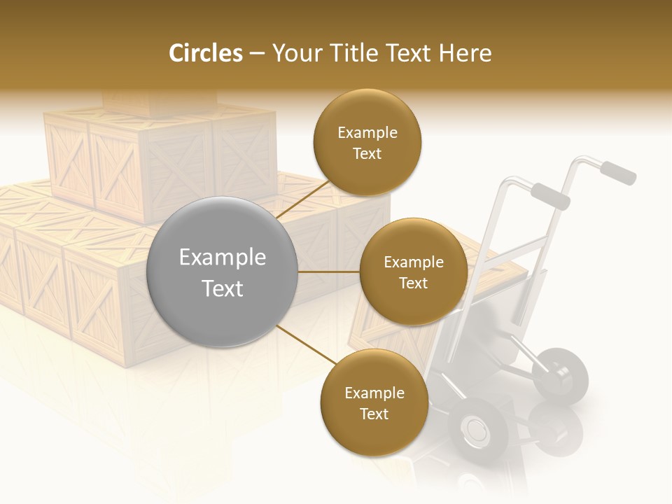 Blue Tour Bus Bus PowerPoint Template