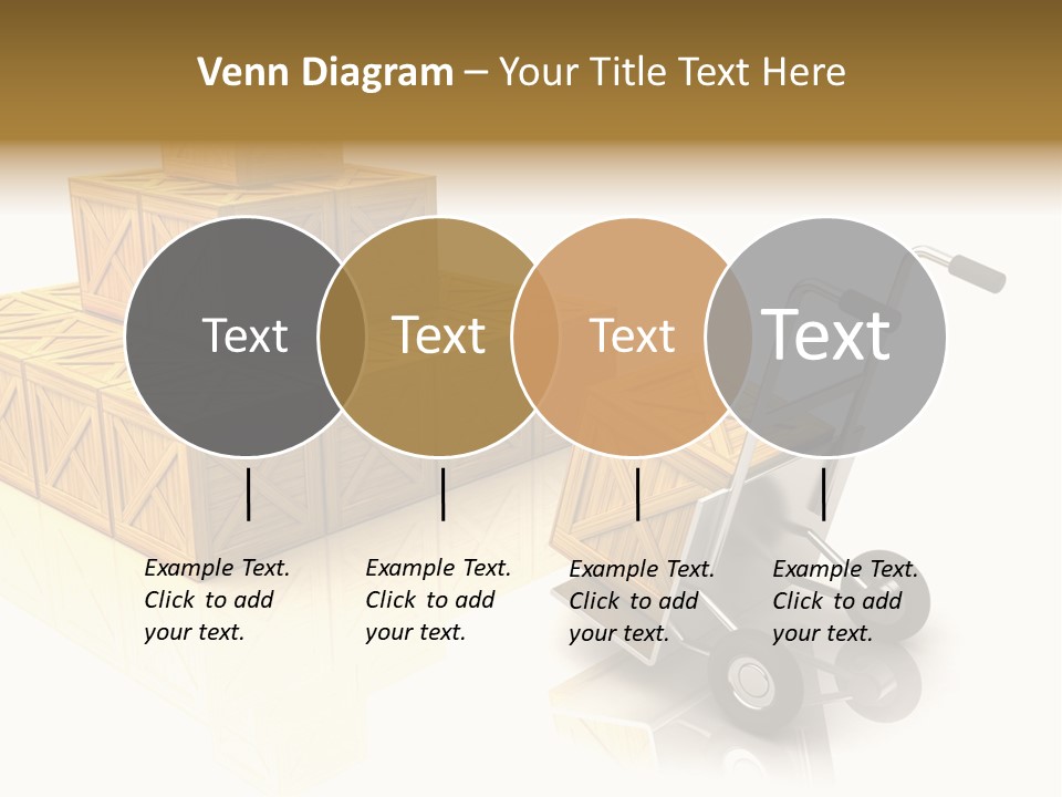 Blue Tour Bus Bus PowerPoint Template