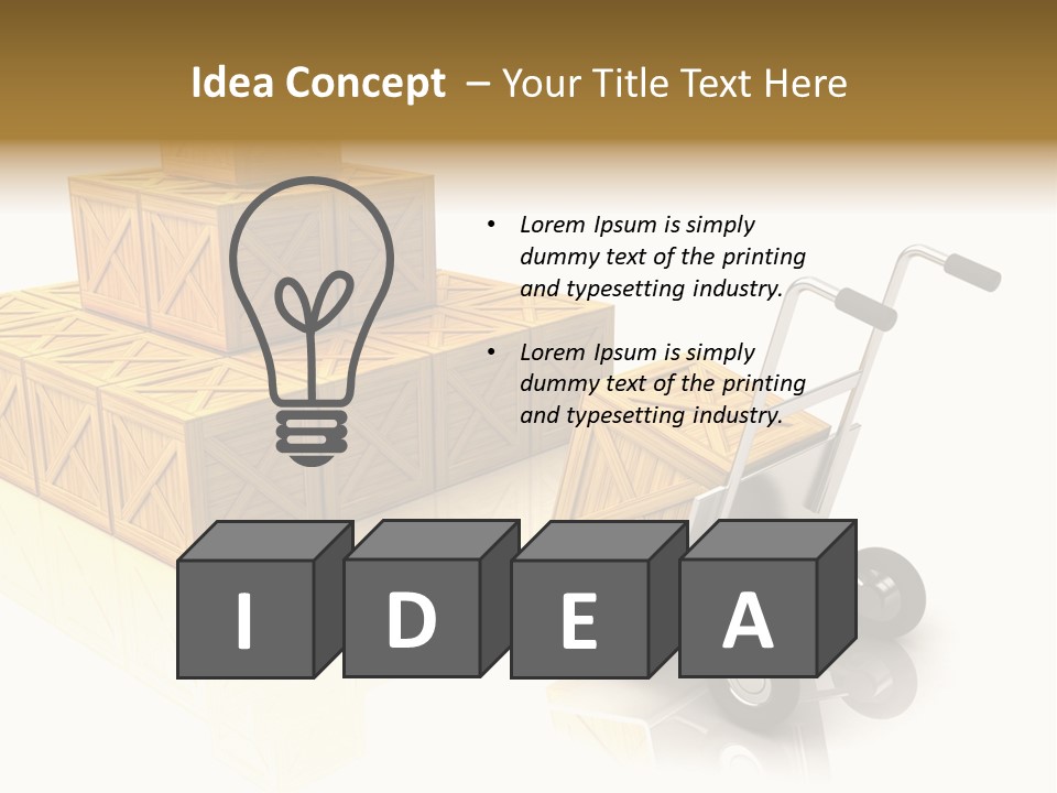 Blue Tour Bus Bus PowerPoint Template