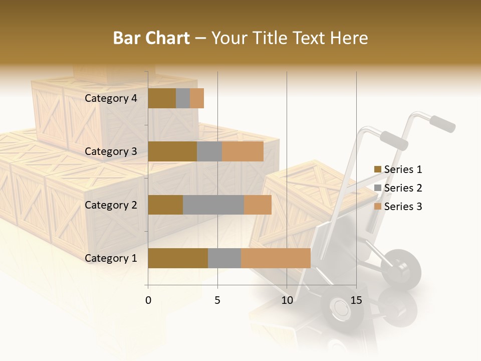 Blue Tour Bus Bus PowerPoint Template
