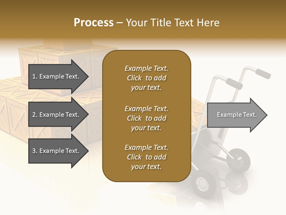 Blue Tour Bus Bus PowerPoint Template