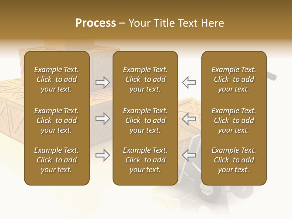 Blue Tour Bus Bus PowerPoint Template