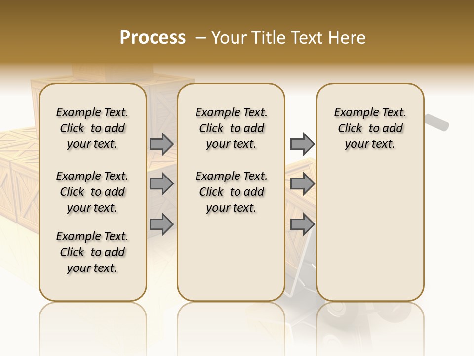 Blue Tour Bus Bus PowerPoint Template
