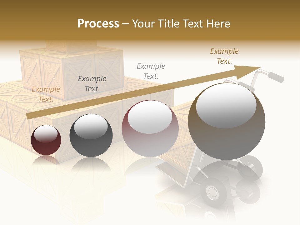 Blue Tour Bus Bus PowerPoint Template