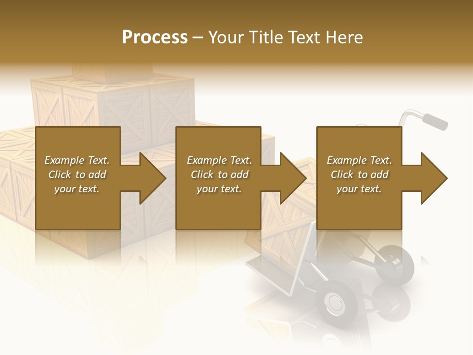 Blue Tour Bus Bus PowerPoint Template