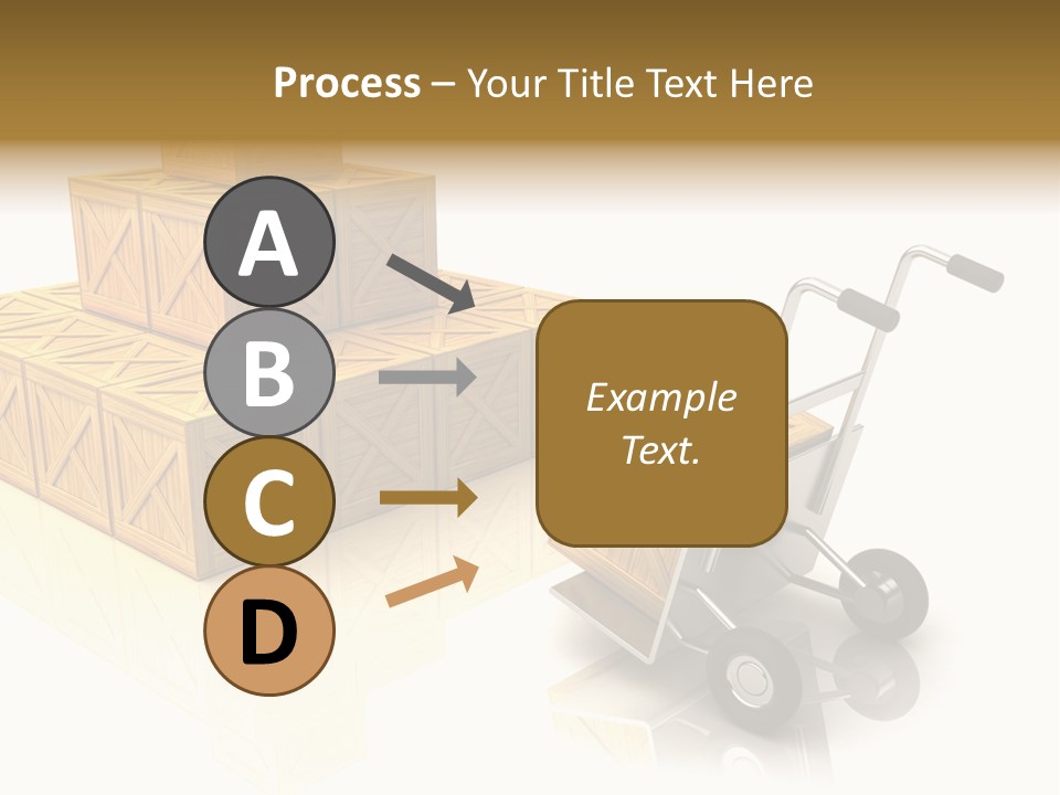 Blue Tour Bus Bus PowerPoint Template