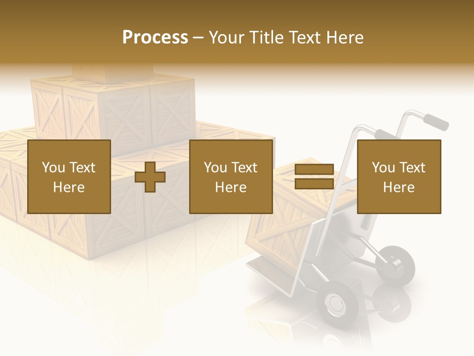 Blue Tour Bus Bus PowerPoint Template