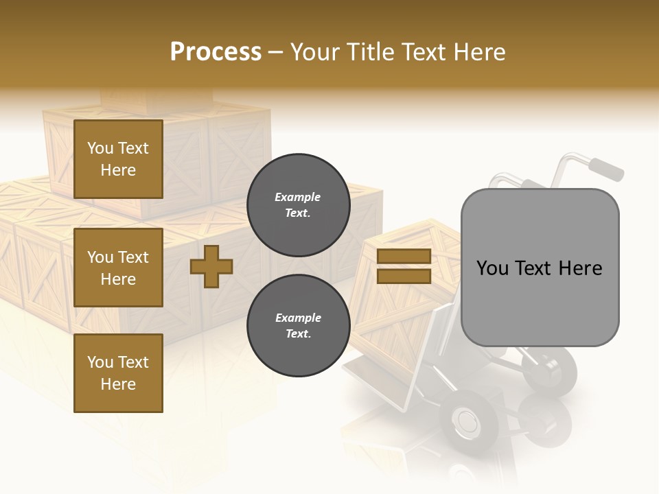 Blue Tour Bus Bus PowerPoint Template