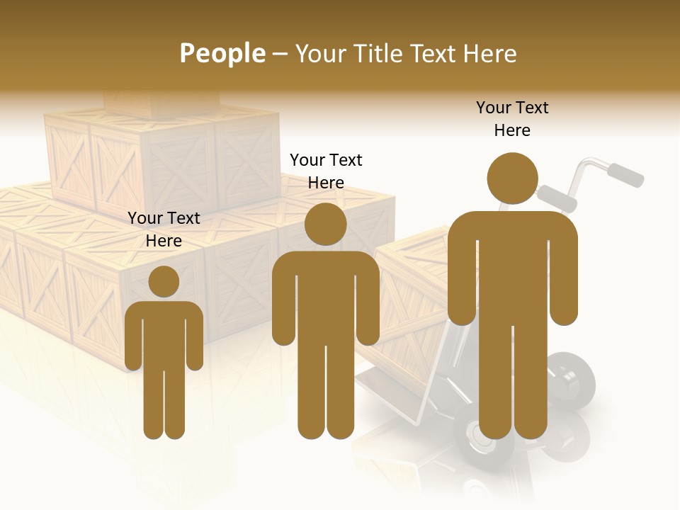 Blue Tour Bus Bus PowerPoint Template