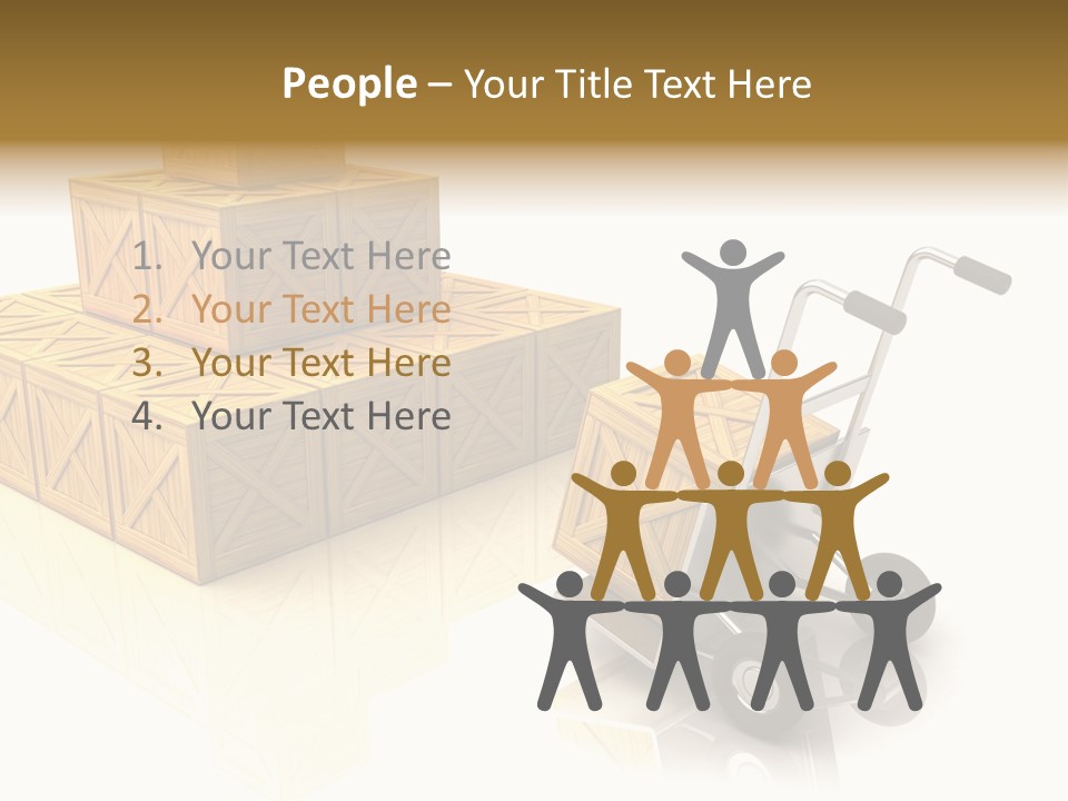 Blue Tour Bus Bus PowerPoint Template