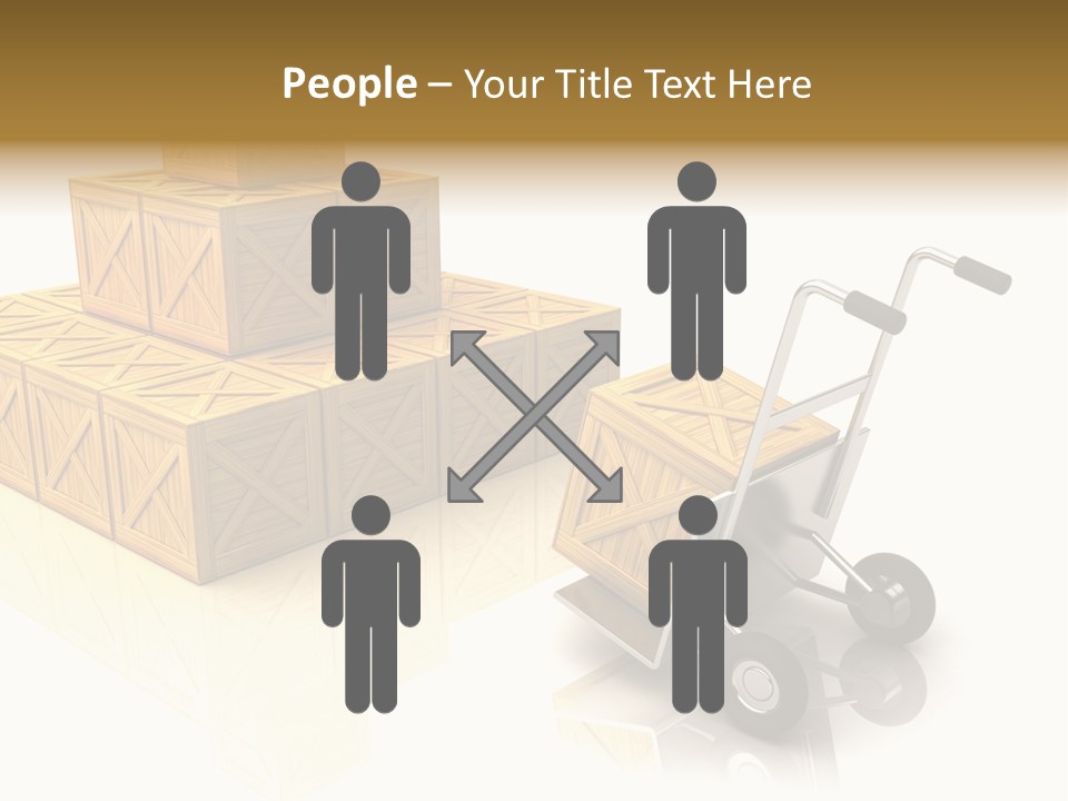 Blue Tour Bus Bus PowerPoint Template