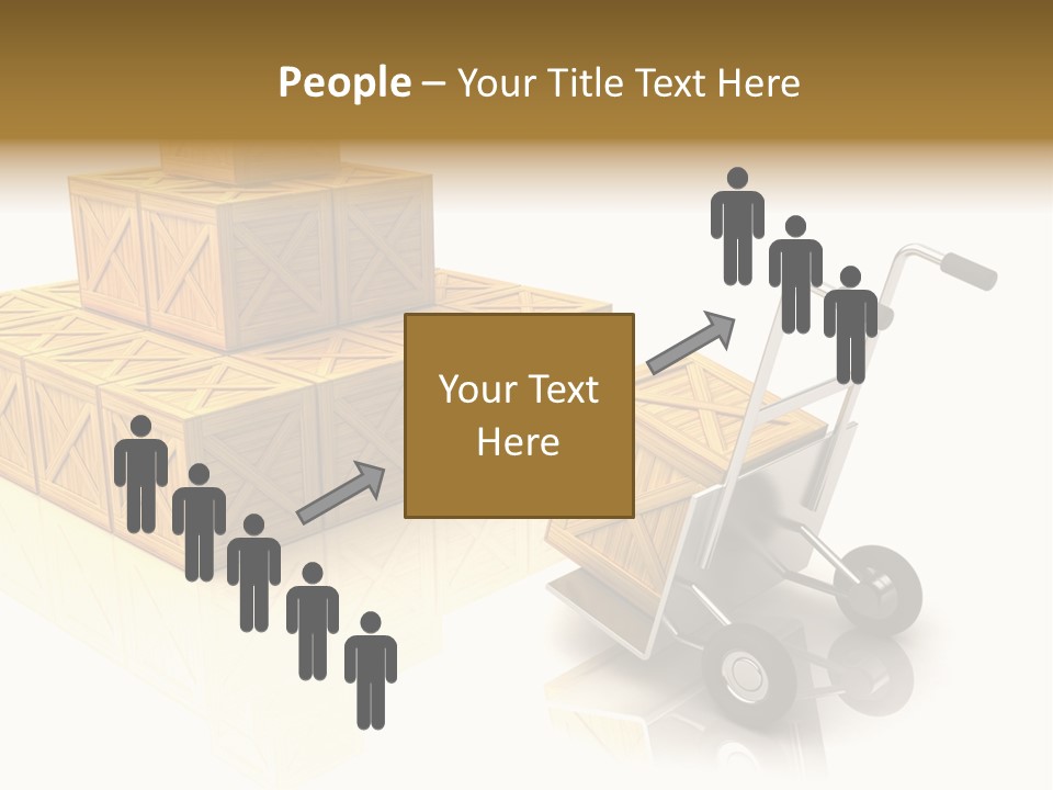 Blue Tour Bus Bus PowerPoint Template