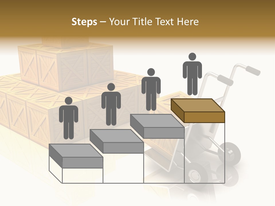 Blue Tour Bus Bus PowerPoint Template