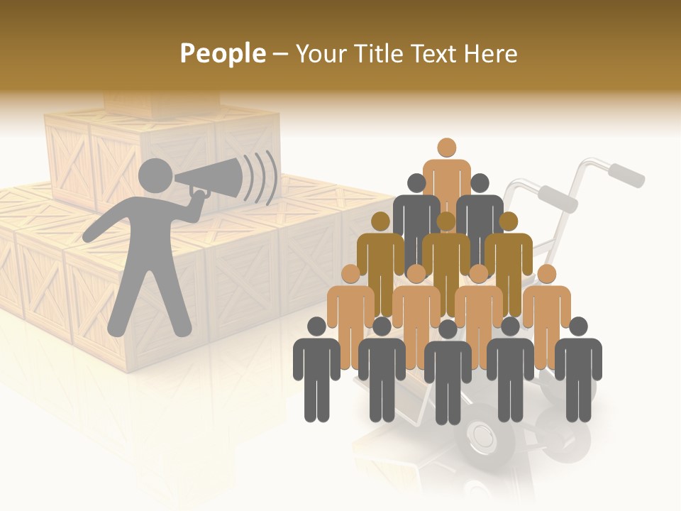 Blue Tour Bus Bus PowerPoint Template