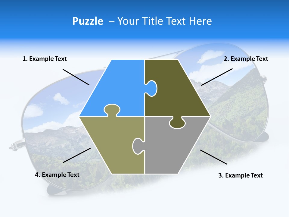 Villeggiatura Paesaggio Oggetto PowerPoint Template