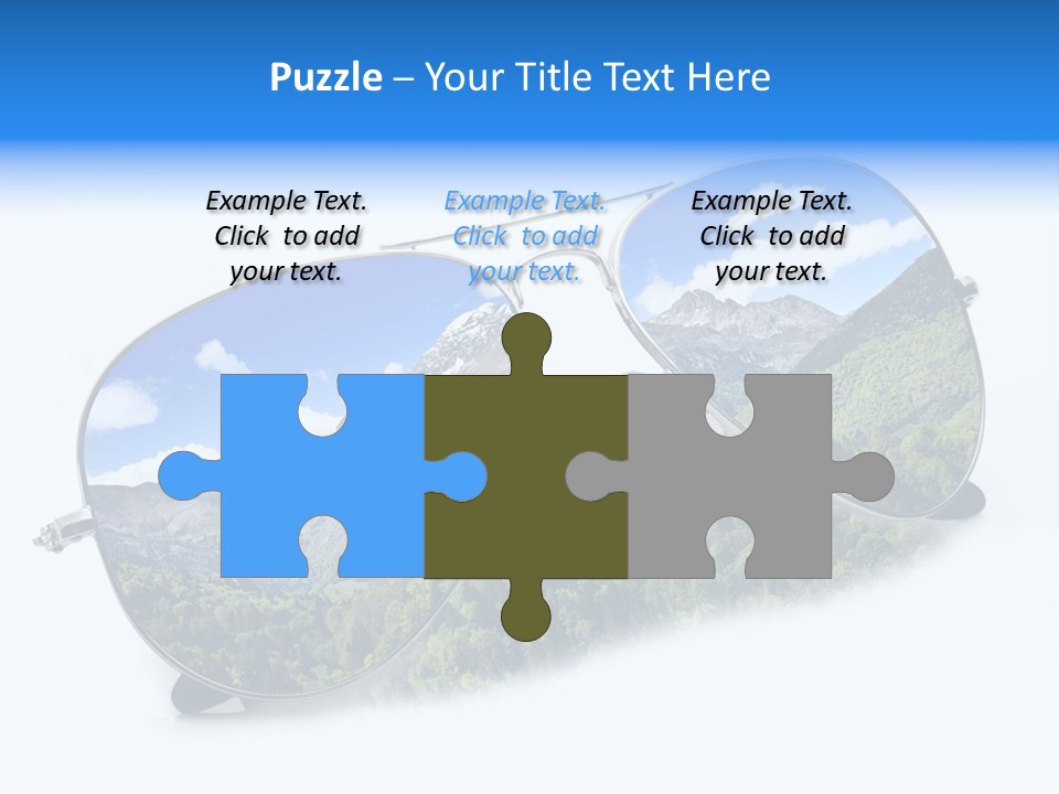 Villeggiatura Paesaggio Oggetto PowerPoint Template