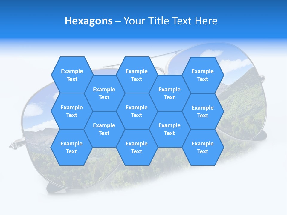 Villeggiatura Paesaggio Oggetto PowerPoint Template