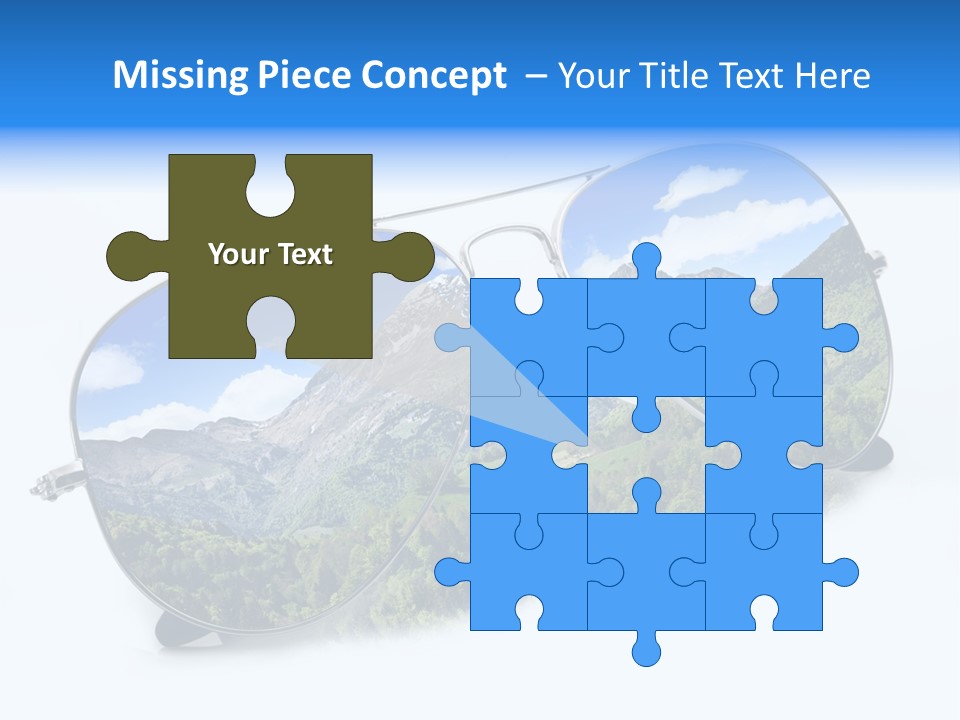 Villeggiatura Paesaggio Oggetto PowerPoint Template