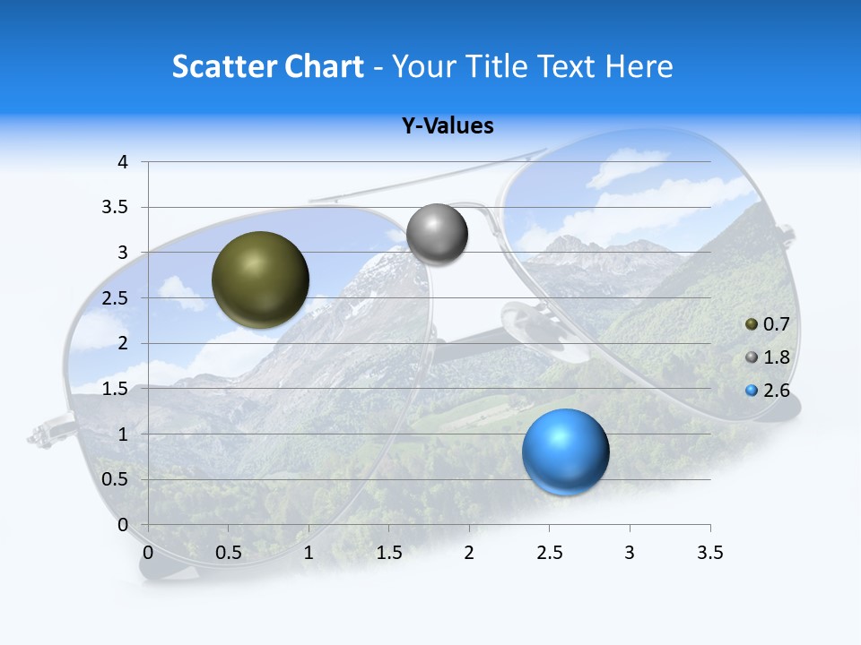 Villeggiatura Paesaggio Oggetto PowerPoint Template