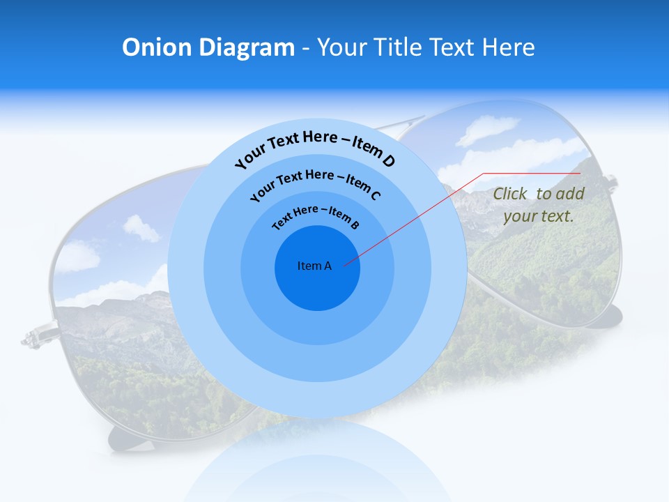 Villeggiatura Paesaggio Oggetto PowerPoint Template