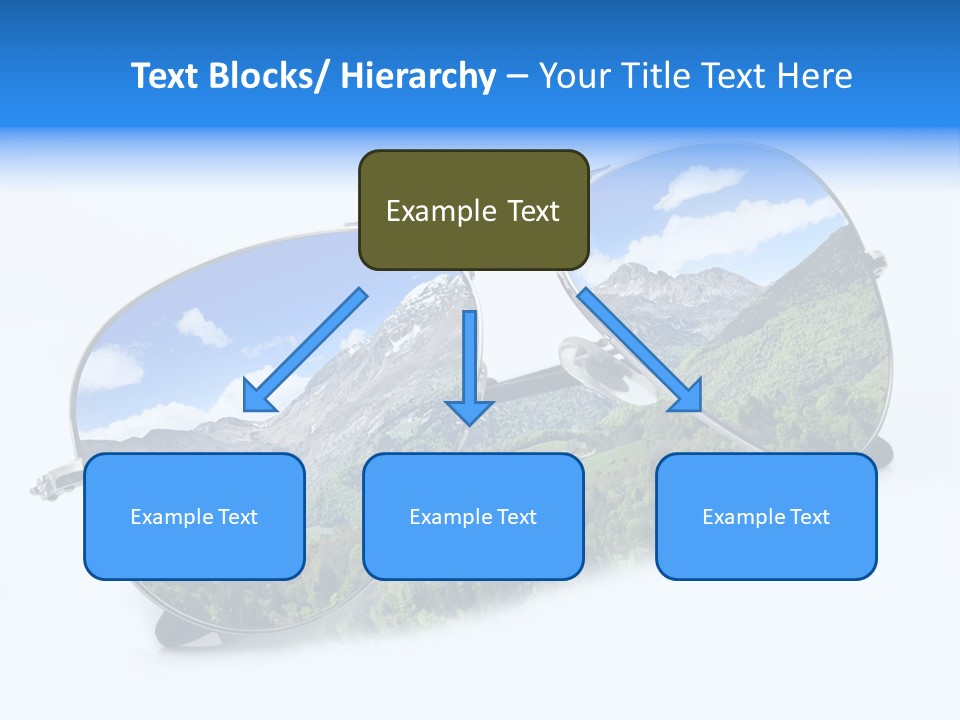Villeggiatura Paesaggio Oggetto PowerPoint Template