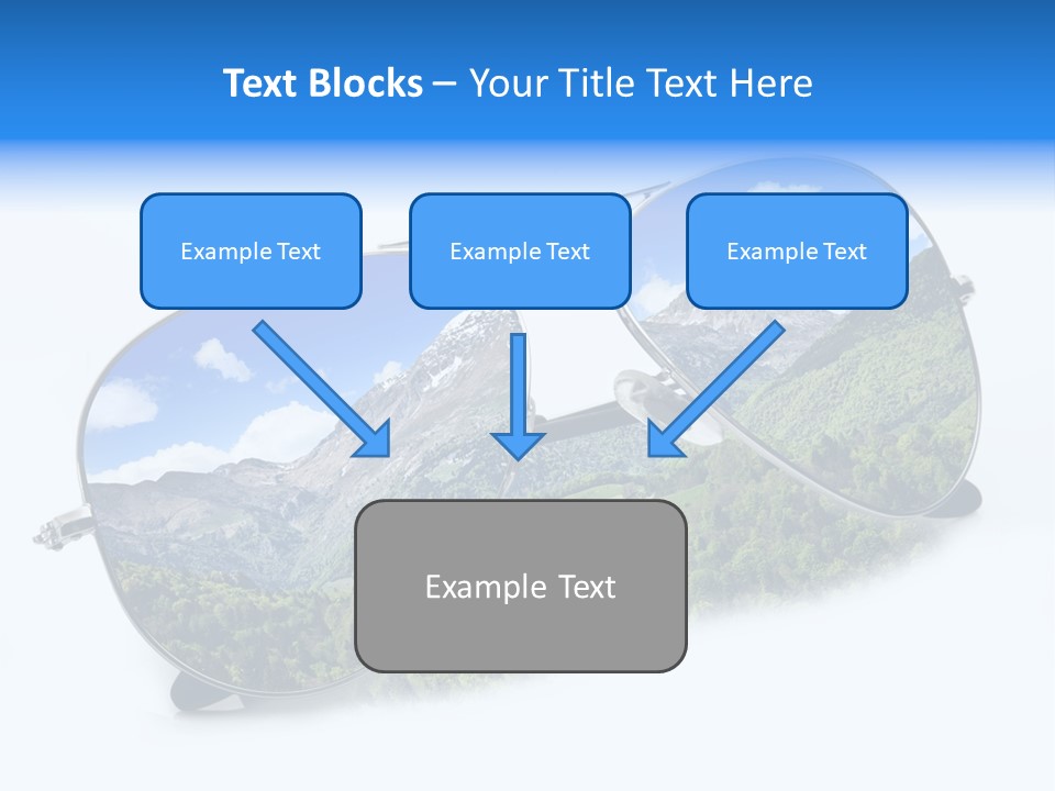 Villeggiatura Paesaggio Oggetto PowerPoint Template