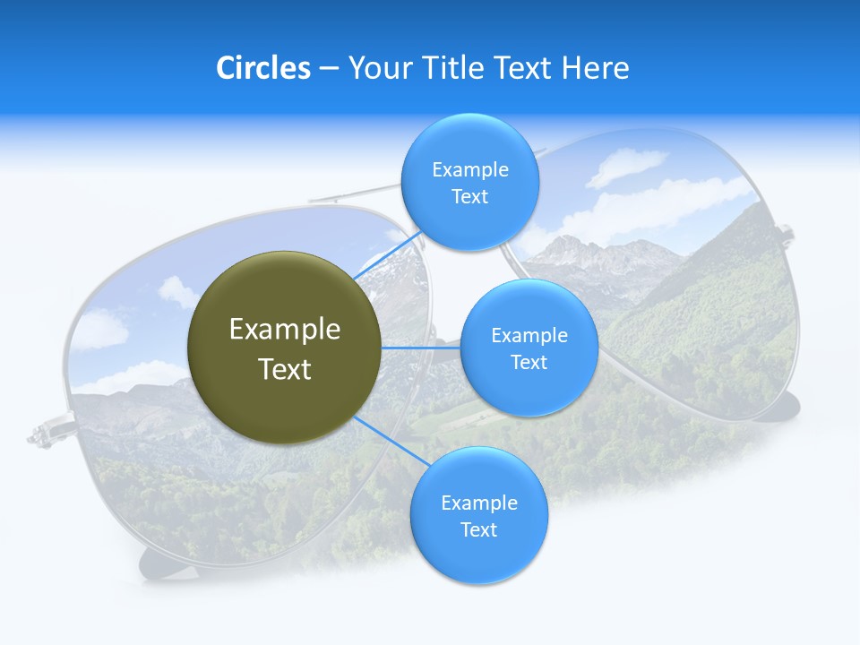Villeggiatura Paesaggio Oggetto PowerPoint Template