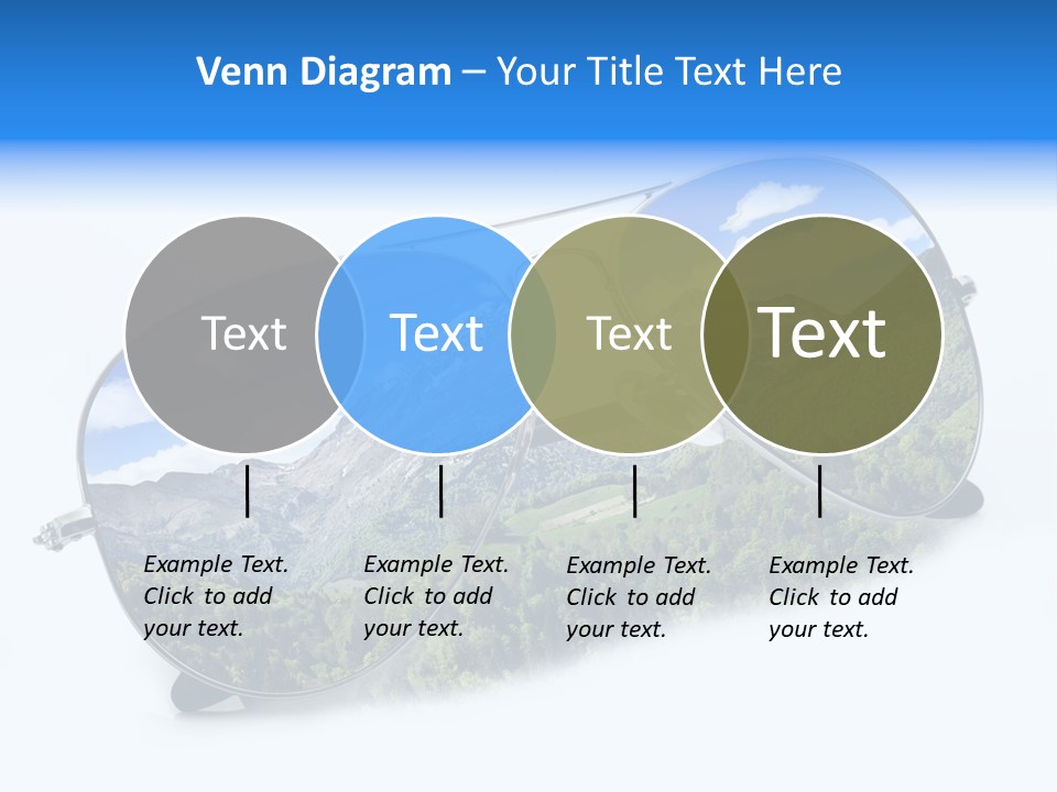 Villeggiatura Paesaggio Oggetto PowerPoint Template