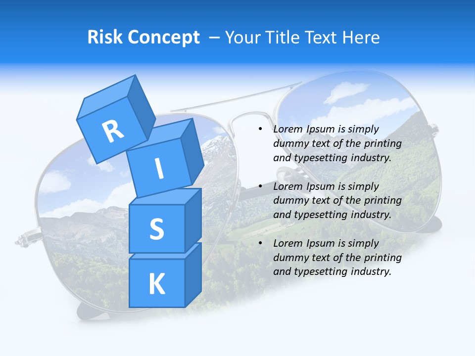 Villeggiatura Paesaggio Oggetto PowerPoint Template