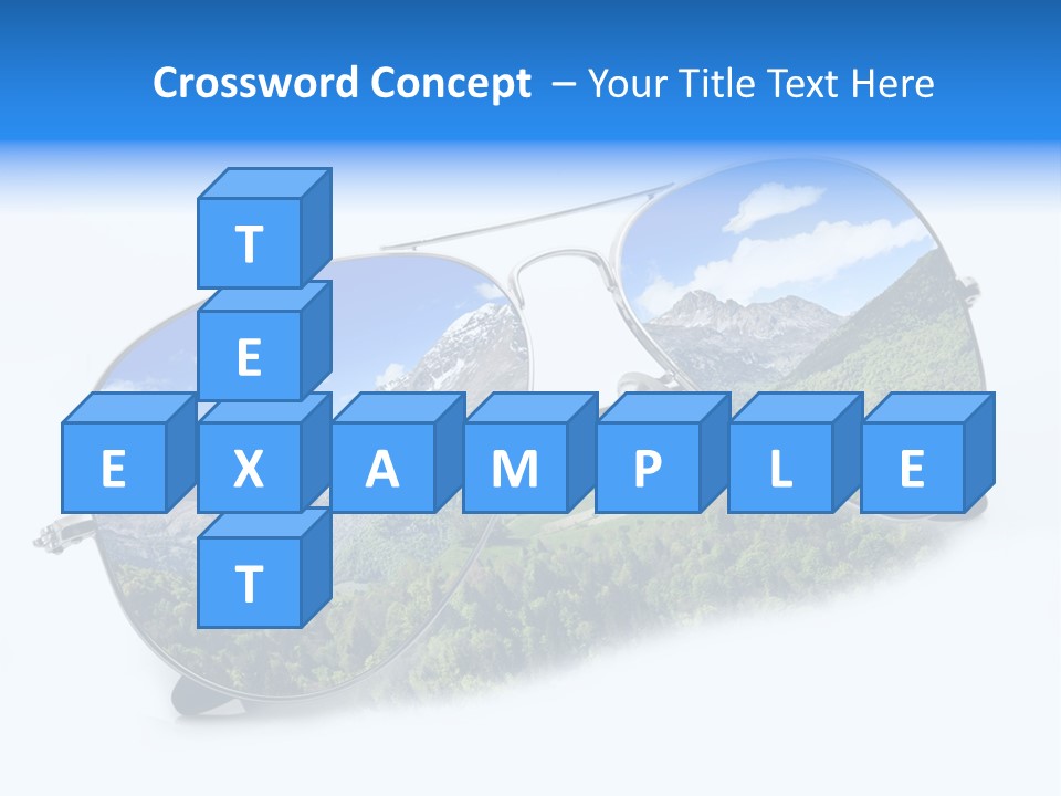 Villeggiatura Paesaggio Oggetto PowerPoint Template