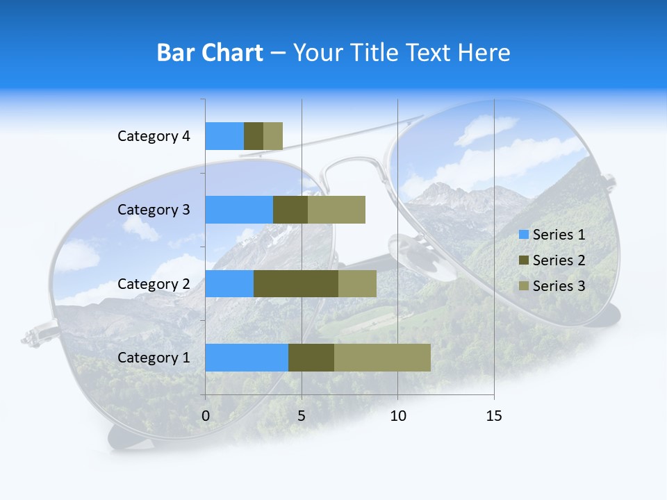 Villeggiatura Paesaggio Oggetto PowerPoint Template