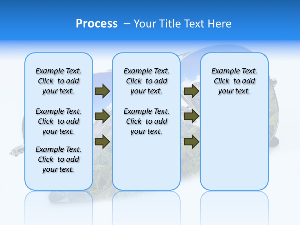 Villeggiatura Paesaggio Oggetto PowerPoint Template