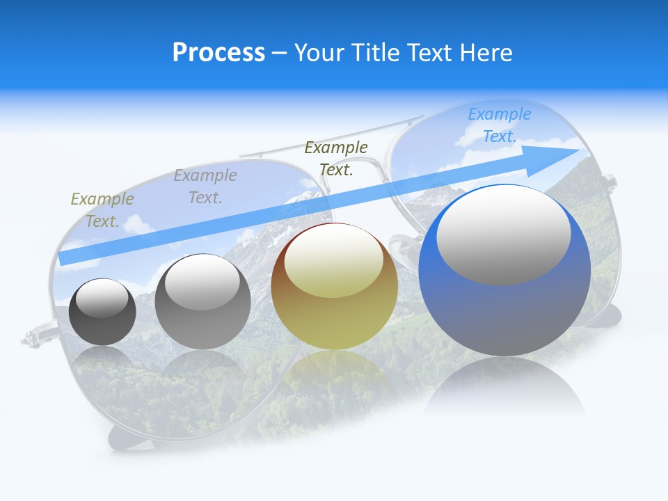 Villeggiatura Paesaggio Oggetto PowerPoint Template