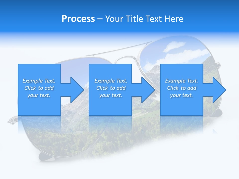 Villeggiatura Paesaggio Oggetto PowerPoint Template