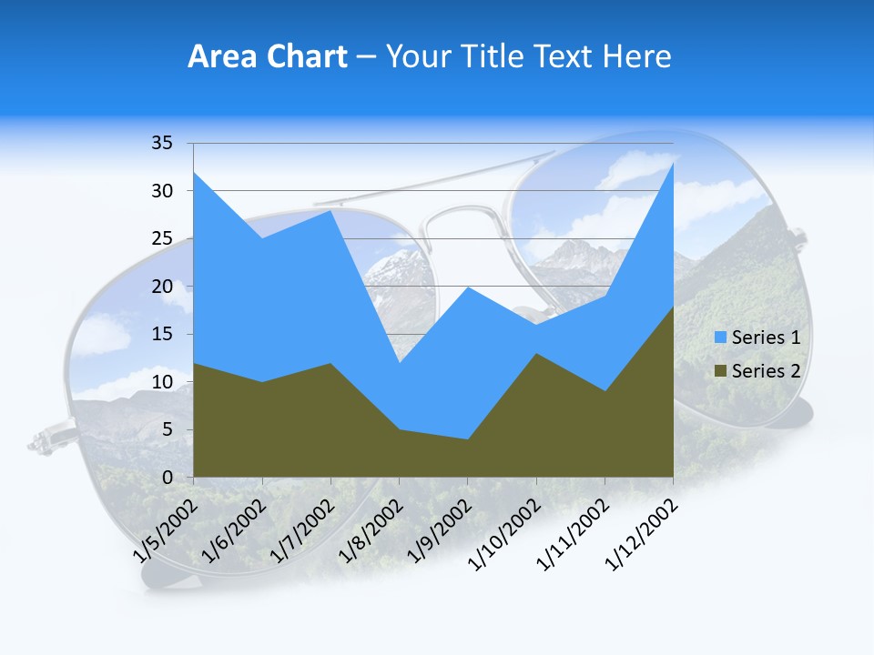 Villeggiatura Paesaggio Oggetto PowerPoint Template