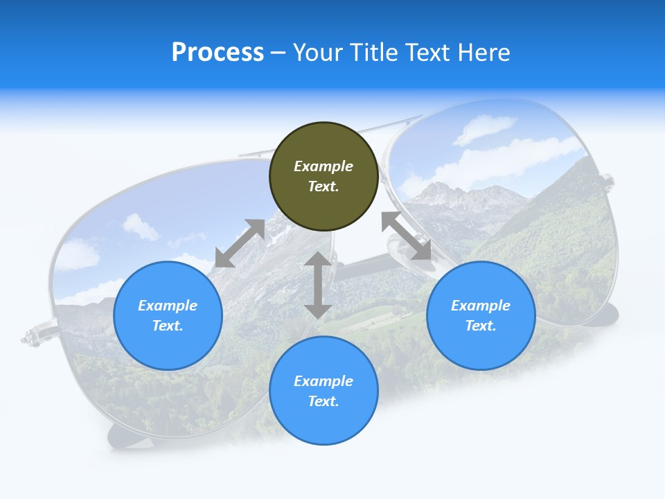 Villeggiatura Paesaggio Oggetto PowerPoint Template