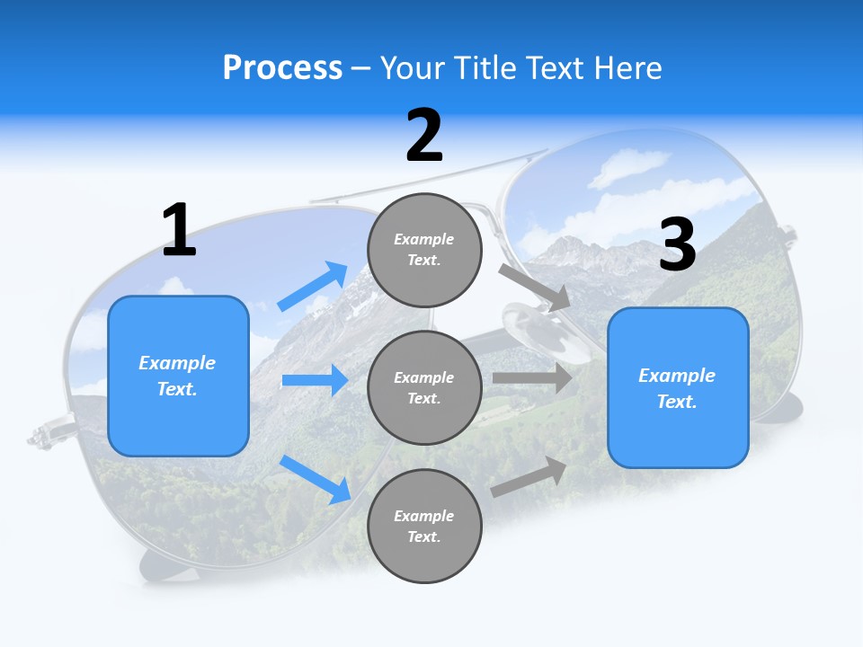 Villeggiatura Paesaggio Oggetto PowerPoint Template